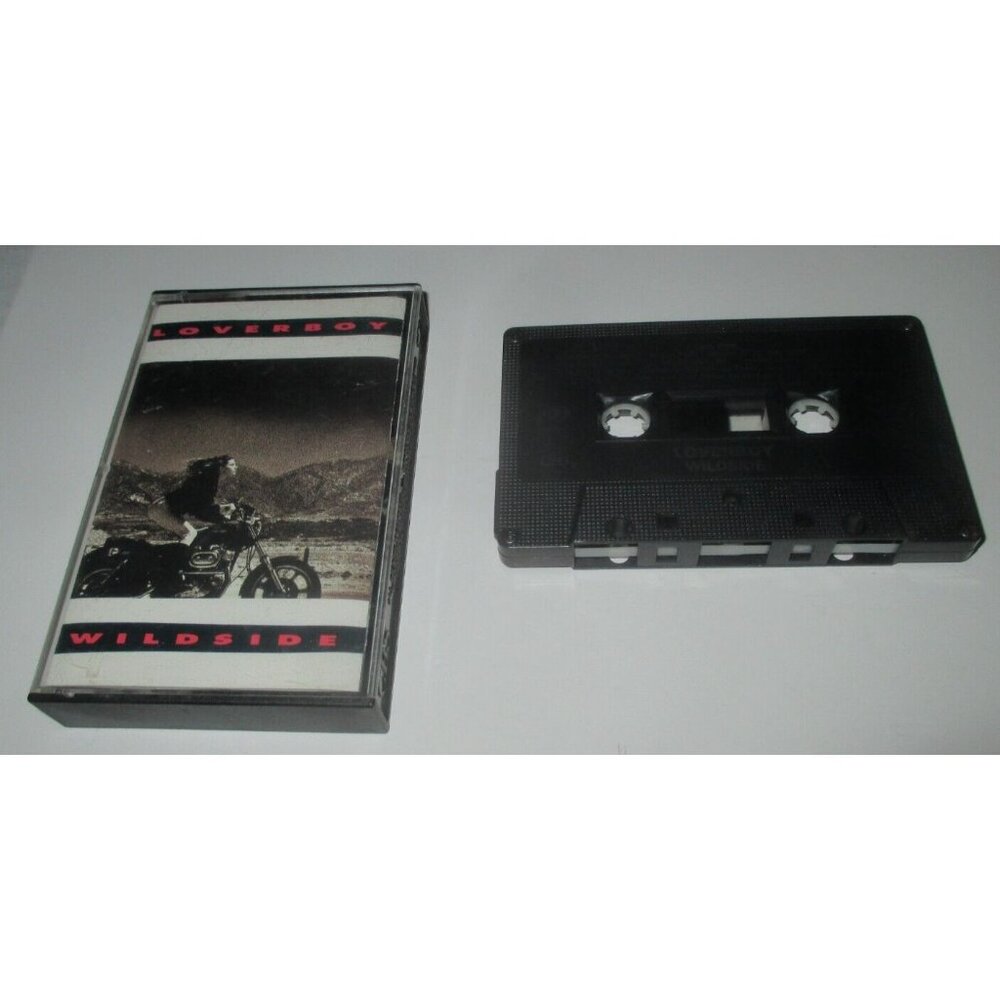 Loverboy - Wildside on cassette (CBS Records, Canada, 1987)